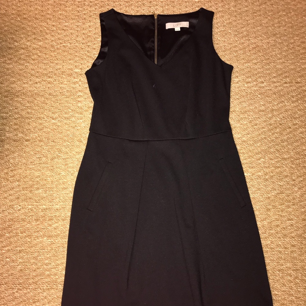 Classic black Ann Taylor LOFT dress